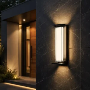Modern 12W Porch Wall Lamp Aluminum IP65 Waterproof Garage Garden Outdoor LED Wall Lights