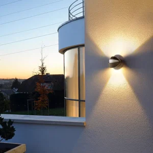 Modern 2 × 1.5W Surface-Mounted LED Outdoor Wall Lamp