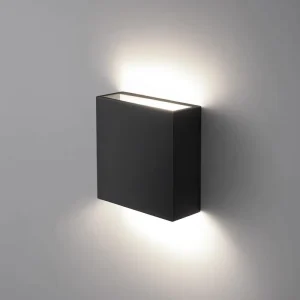 Modern 25W Up Down 5CCT Waterproof LED Wall Light Solar Home Garden Decoration with Aluminum Base Wall Mounted