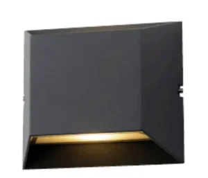 Modern 6W Energy Efficient LED Aluminium Outdoor Wall Light Stylish Waterproof Garden Lamp