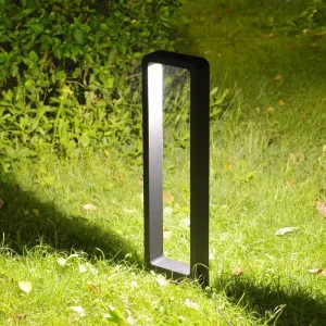 Modern Aluminum Die-Cast LED Outdoor Garden Park Yard Square Lawn Bollard Light Landscape Path Lamp