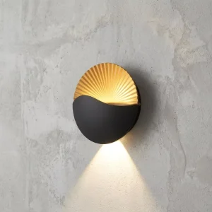 Modern Aluminum IP65 Waterproof Outdoor Garden LED Wall Light Warm White