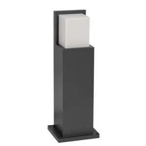 Modern Aluminum LED E27 Garden Bollard Pillar Light, IP65 Waterproof, Touch Control, Lawn Courtyard
