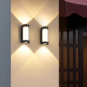 Modern Aluminum Outdoor Wall Lamp for Garden Lighting