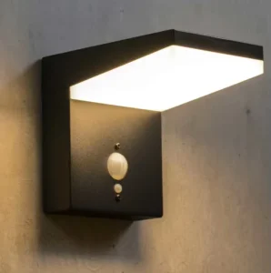 Modern Aluminum Solar Rechargeable Battery Garden Light Outdoor Wall Lamp Solar Wall Washer Lights IP54 LED for Garden Lighting