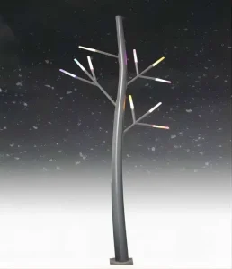 Modern City Smart LED Street High Pole Garden Light 30w 60w 45w Landscape LED Post Top Light 3m 4m Outdoor