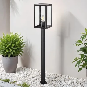 Modern Customized Design Stainless Steel LED AC Outdoor Garden Decorative Pathway E27 Bollard Light with IP44 Rating