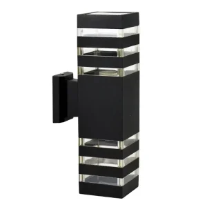 Modern Design Decorative Waterproof Ip65 Garden Led Wall Lights Fixture Black Vintage Lantern Wall Lamp Outdoor