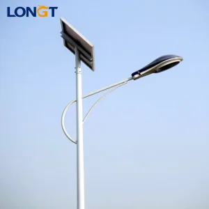 Modern Design High Bright Solar LED Garden Night Light with IP65 Rating 9m Pole for Road Use