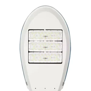 Modern Design LED Street Light Energy-Saving Outdoor Road Lamp IP67 Rating AC Blue-White Shell Urban Highway Illumination 5-Year