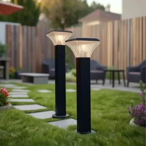 Modern Durable Round Garden Lamp with Improved Light Distribution LED Lawn & Villa Lighting Q235 Material Wind Resistant