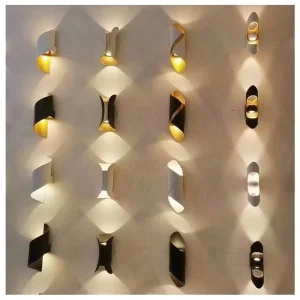 Modern Exterior Sconce Up Down Luxury Hotel IP65 Waterproof Wall Mounted Outdoor LED Wall Light