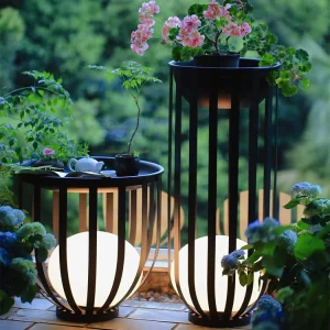 Modern Garden Creative External LED Lamp Waterproof Lawn for Outdoor Courtyard Villa Garden Balcony Terrace Flower Stand IP65