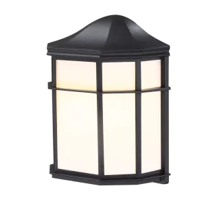 Modern Garden IP65 Outside Wall Light Outdoor Waterproof Light Fixture Black Lantern Outdoor Wall Lamp for Gate Patio