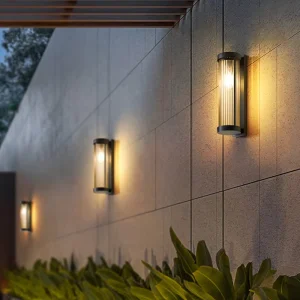 Modern Garden Outdoor Wall Lighting Exterior Wall Mounted Waterproof IP65 LED Decorative Lights Outdoor Wall Light