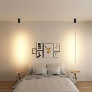 Modern IP65 Waterproof Garden LED Wall Lamps Outdoor Linear Strip Lighting Stainless Steel Cylinder Long-lasting