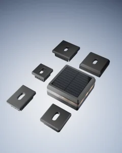 Modern IP65 Waterproof LED Solar Garden Lights Multi base PVC Outdoor Gates and Fences Provides Solar Energy Supply