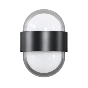 Modern IP65 Waterproof Outdoor Wall-Mounted LED Lamp with Warm White Light for Garden & Fence Backlit Use