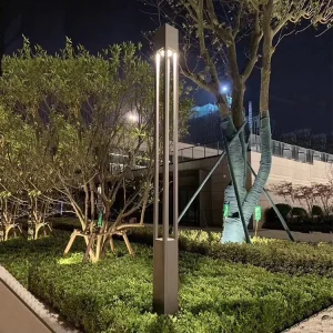 Modern LED Garden Light 1 5m Professional OEM ODM Low Energy Lawn LED Street Light Square Shape Customization