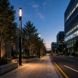 Modern LED Garden Light, Outdoor Waterproof Courtyard Lamp for Villas, Yards, Landscapes, and Pathways