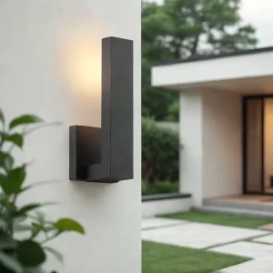 Modern LED Long Strip Wall Light for Outdoor Use Waterproof Aluminum Base Park Landscape Garden Background Wall Decor
