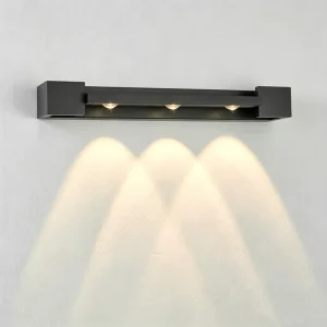 Modern LED Outdoor Wall Light IP65 Waterproof Adjustable Beam Facade Lighting up Down Wall Lamp for Villa Hotel Building