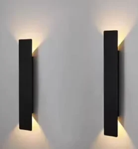Modern LED Outdoor Waterproof Wall Lamp 6W 18W 24W for Garden Corridor Staircase & Living Room Long Strip Design