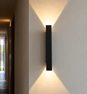 Modern LED Outdoor Waterproof Wall Lamp 6W 18W 24W for Garden Corridor Staircase & Living Room Long Strip Design