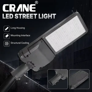 Modern LED Street Light Outdoor 100W 150W 200W High Power 3000K 6500K 140lm w Road Lamp IP65 Waterproof for Highway Lighting