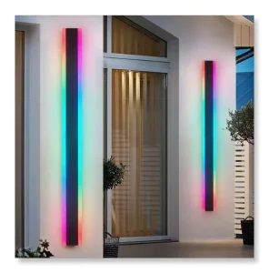 Modern LED Wall Lamp for Outdoor Garden Corridor Villa Use IP65 Waterproof 3500K Warm White Light
