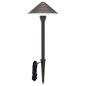 Modern Landscape LED Path Light Mushroom Shade Low Voltage DC 12V IP65 Aluminum Garden Lights
