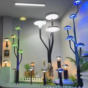 Modern Minimalist Garden Light IP65 LED Ceiling Light Outdoor Landscape Area High Pole Garden Lighting Park Decoration