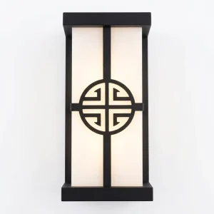 Modern Minimalist Outdoor Hotel Villa Exterior Mounted Decorative Wall Lamp Garden Sconce LED Wall Light PP Material 110-265V