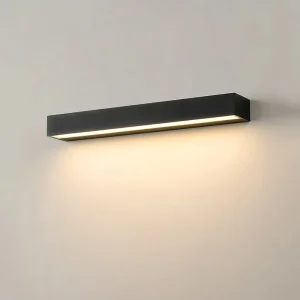 Modern New Style 12 18 30W Outdoor Lighting Rectangle Balcony Garden Ip65 Minimalist LED Wall Lamp