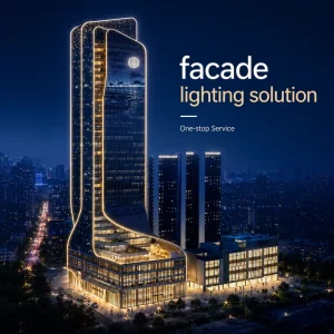 Modern Outdoor Flood Light RGB Building Facade Lighting for Building and Square