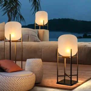 Modern Outdoor Garden Lamp IP65 Waterproof Lawn Lights for Villa Landscape LED Light Source