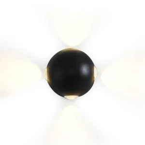 Modern Outdoor IP65 Waterproof Mini Led Sconce Wall Lamps Fixture Indoor Exterior Wall Globe Lighting for Hotel Home Decoration