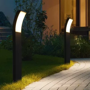 Modern Outdoor LED Bollard Light Courtyard Decoration IP65 Waterproof Path Landscape Garden LED Lawn Light