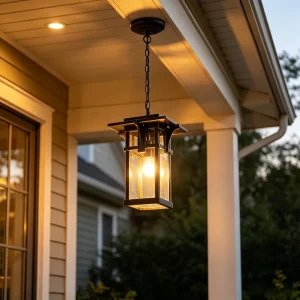 Modern Outdoor Pendant Lights Waterproof Aluminum Villa Garden Terrace Courtyard Decorative Landscape Lights