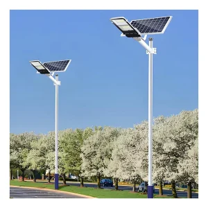 Modern Outdoor Road Lighting Lamp 30W Split Solar Waterproof Aluminum Street Light