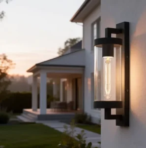 Modern Outdoor Wall Lights Exterior Wall Mounted Garden Lights Decorative Lighting Fixtures Outside Led Lamp for Home