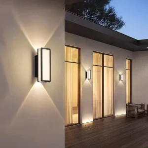 Modern Outdoor Wall Lights for Houses Ip65 Waterproof Outdoor Garden Wall Bracket Light