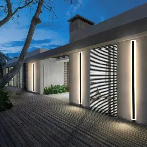 Modern Outdoor Wall Mounted Exterior IP65 Waterproof 14W 24W 32W 36W 42W 50W LED Wall Light