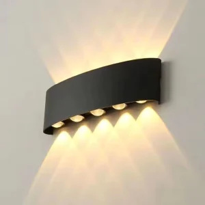 Modern Outdoor Waterproof LED Wall Lamp Fixture Home Hallway Garden Hotel Lighting Decoration