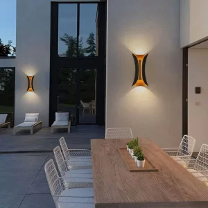Modern Outdoor Waterproof Up Down LED Wall Lamp Interior Mounted Corridor Light Hotel LED Wall Lights