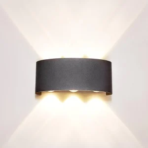 Modern Outdoor Waterproof Wall Lamps Upper and Lower Porch Wall Lamps Suitable for Courtyards and Doorways