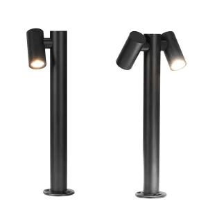 Modern Pathway Ground Decorative Garden LED Bollard Lights Aluminum 10W 20W COB Outdoor IP65 Wall Mountable 3 Year Warranty