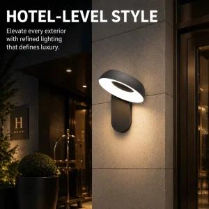 Modern Rotatable Hotel Led Wall Lamp Minimalist Bedroom Background Hotel Aisle Wall Light Spotlight