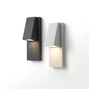 Modern Simple Cement Outdoor Waterproof IP65 LED Wall Lamp Tempered Glass Diffuser for Corridor Courtyard Exterior Wall Entrance