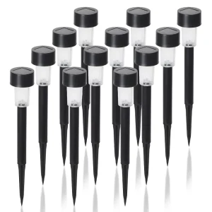 Modern Small LED Waterproof Solar Lawn Light for Outdoor Garden and Warehouse Path Lighting